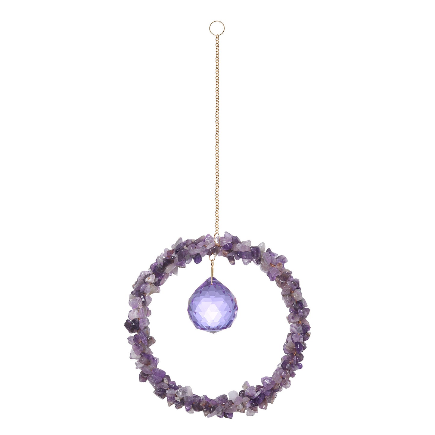 Crystal Chip Pendant Drop Suncatcher Ornaments