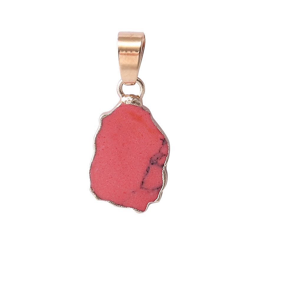 Irregular Rough Crystal Piece Pendants for Necklace