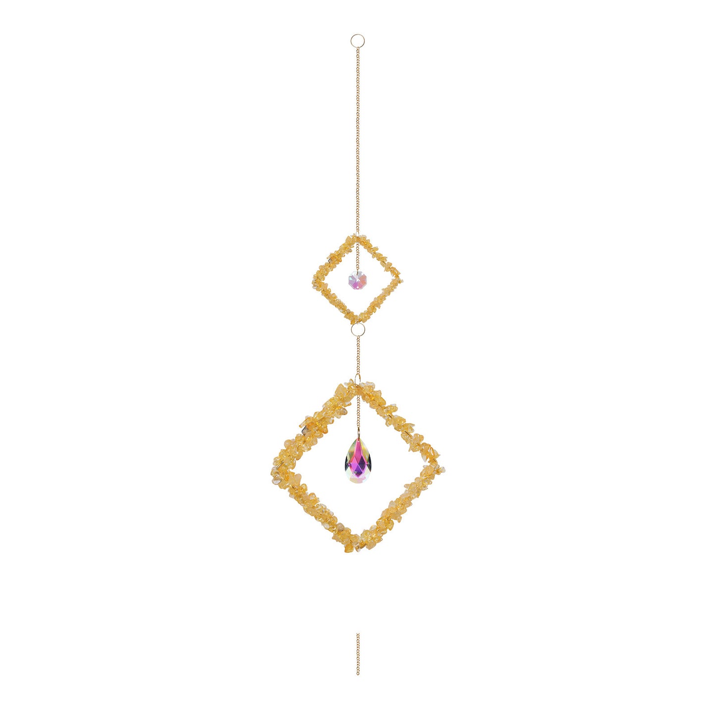 Crystal Chip Pendant Drop Suncatcher Ornaments