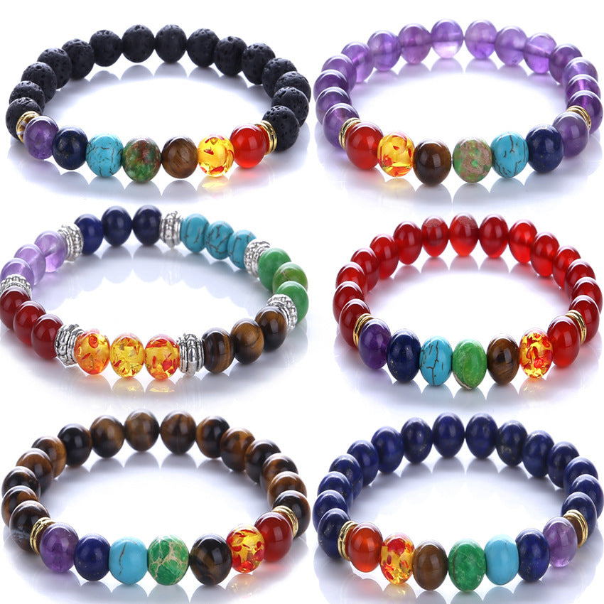 7 Chakra Bead Bracelets