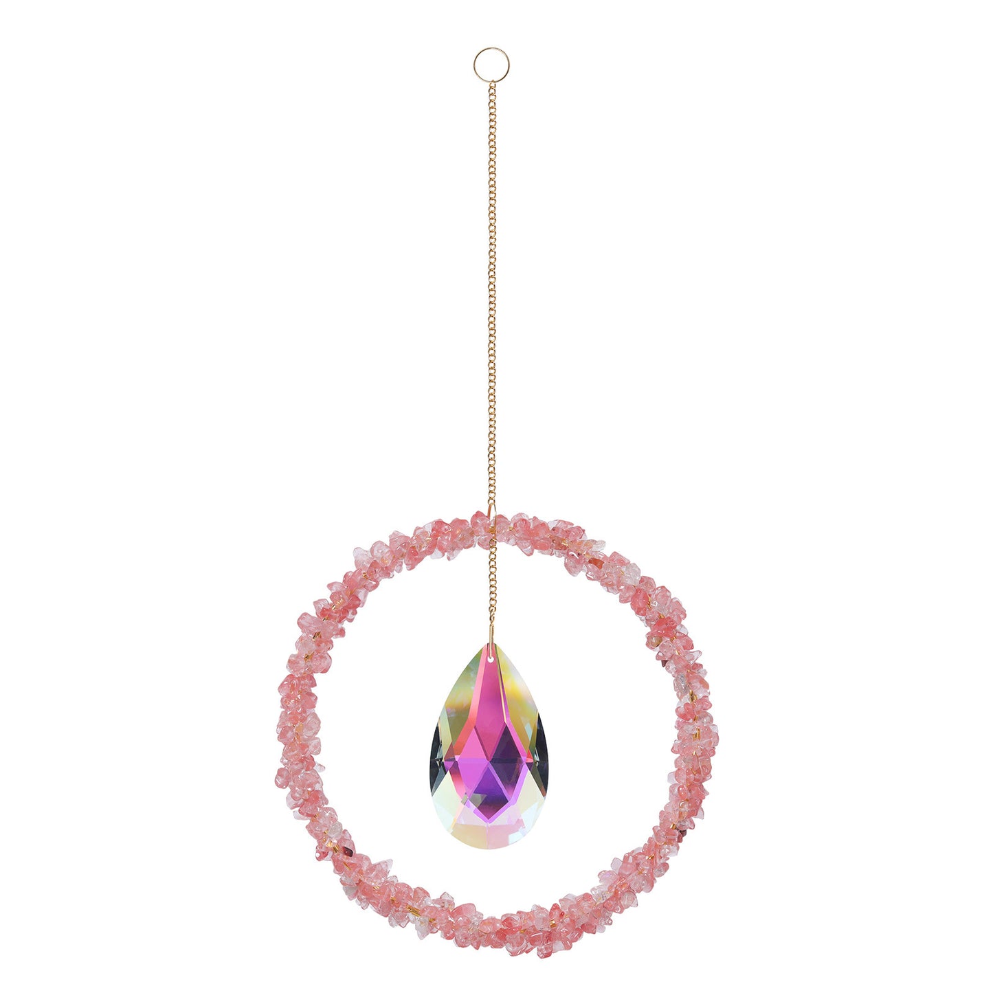 Crystal Chip Pendant Drop Suncatcher Ornaments