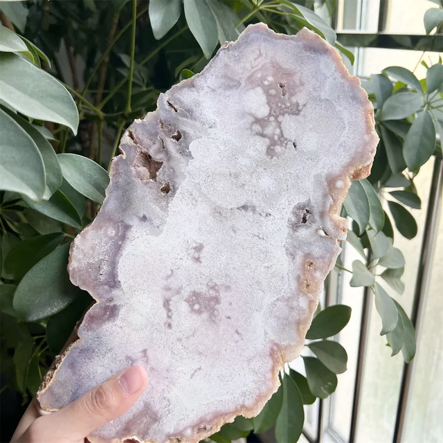 Pink Amethyst Slice Specimen