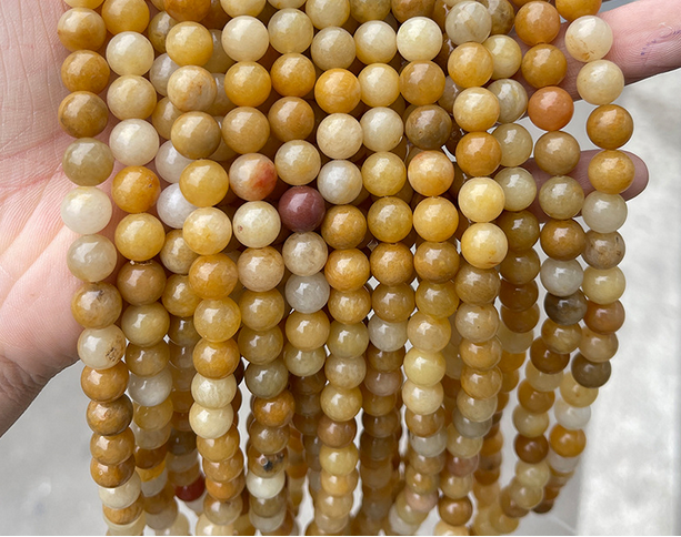 Multi Materials/Sizes of Crystal Bead Strands