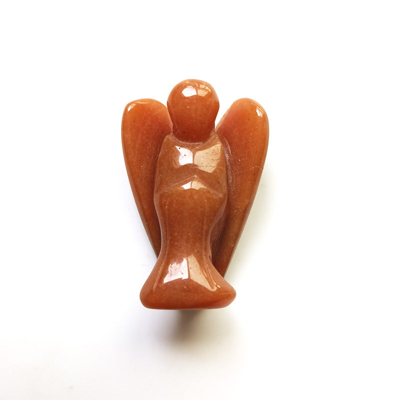 Orange Aventurine Angel 1.5 Inch