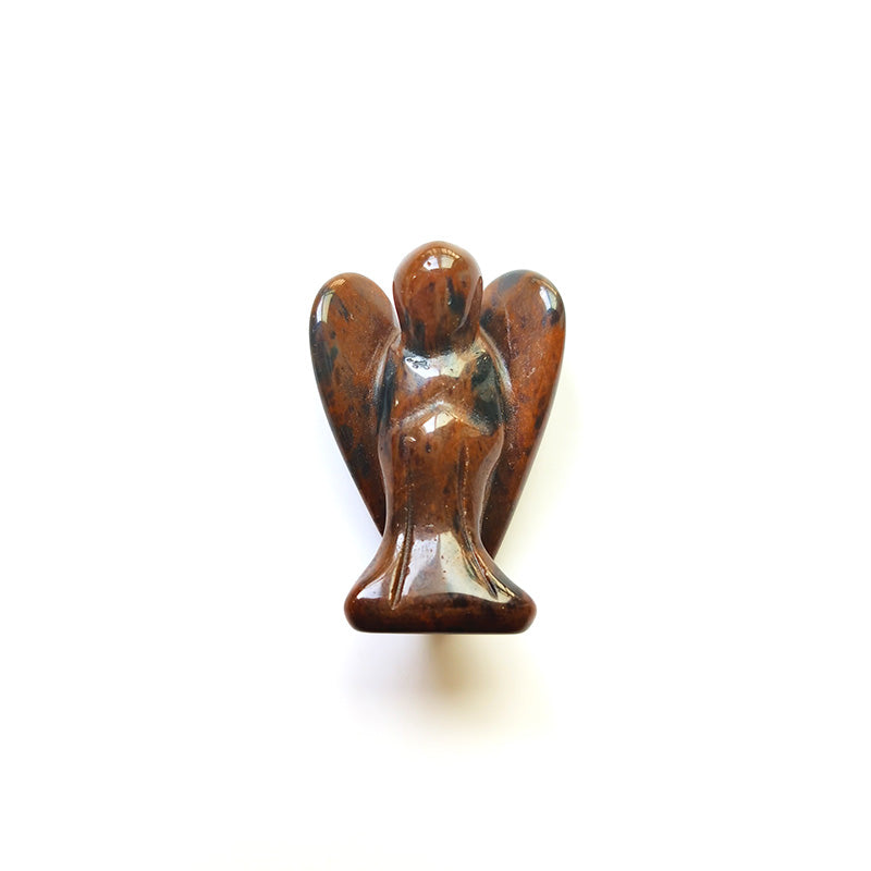 Red Obsidian Angel 1.5 Inch