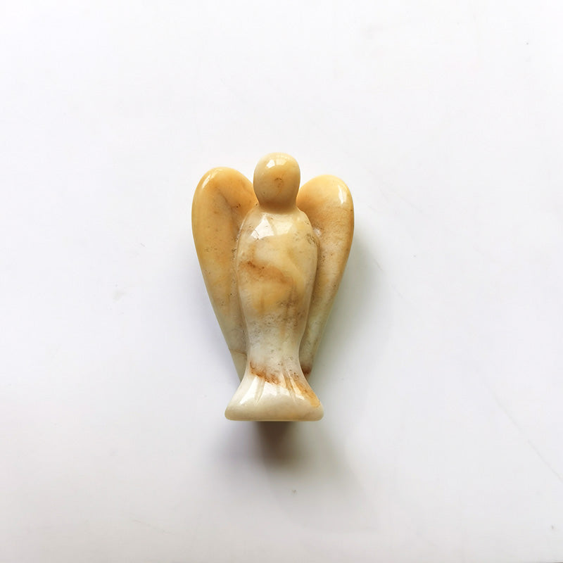 Yellow Jade Angel 1.5 Inch