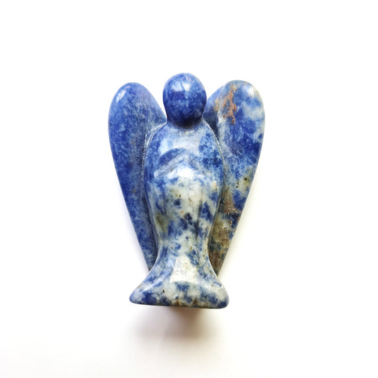 Sodalite Angel 2 Inch