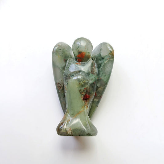 Blood Stone Angel 2 Inch