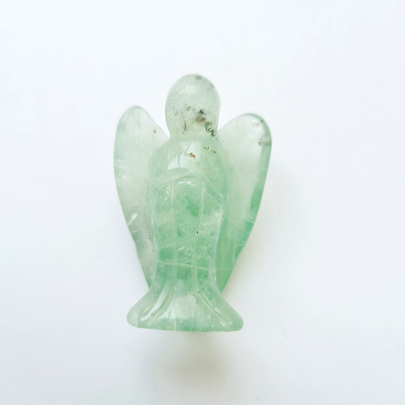 Green Fluorite Angel 2 Inch