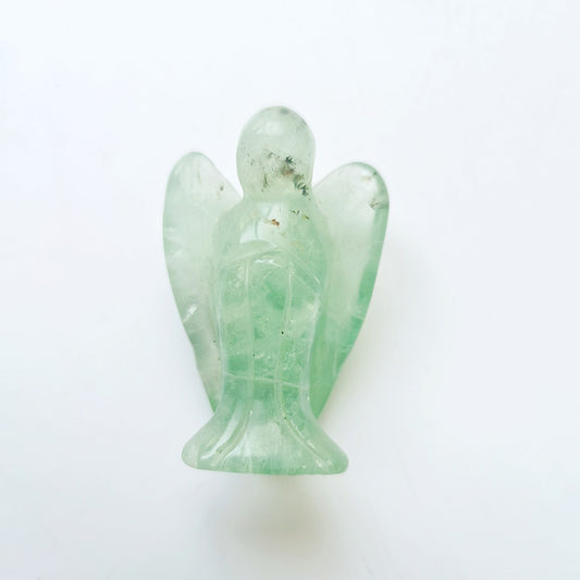 Green Fluorite Angel 2 Inch