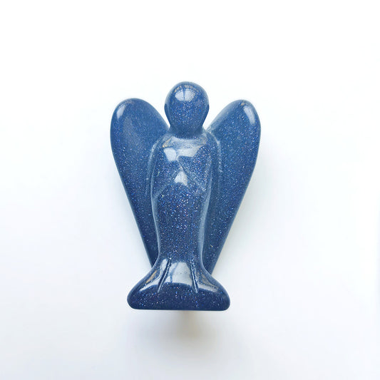 Blue Sandstone Angel 2 Inch