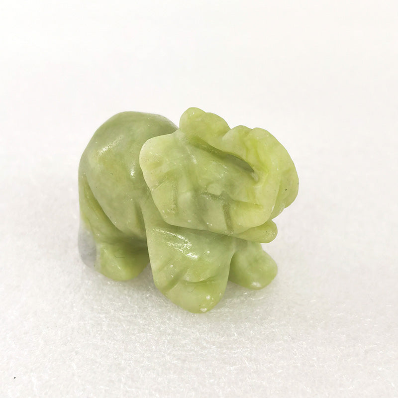 Xiuyan Jade Elephant 1.5 Inch(1)