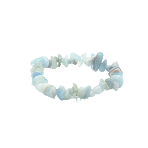 Aquamarine Chip Bracelets