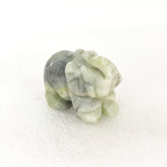 Xiuyan Jade Elephant 1.5 Inch(3)