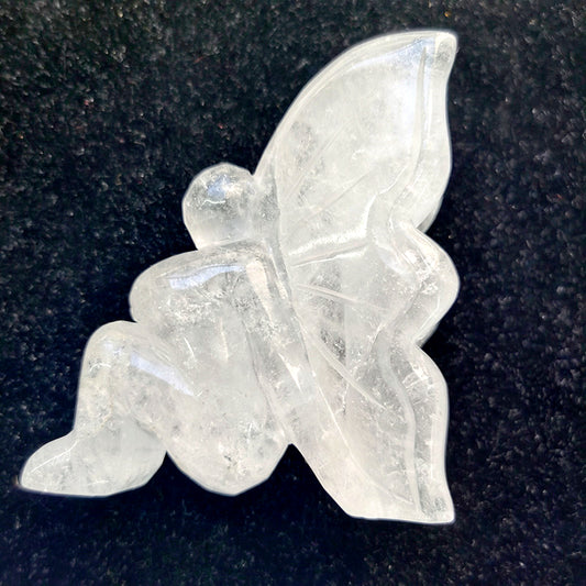 Clear Quartz Butterfly Fairy