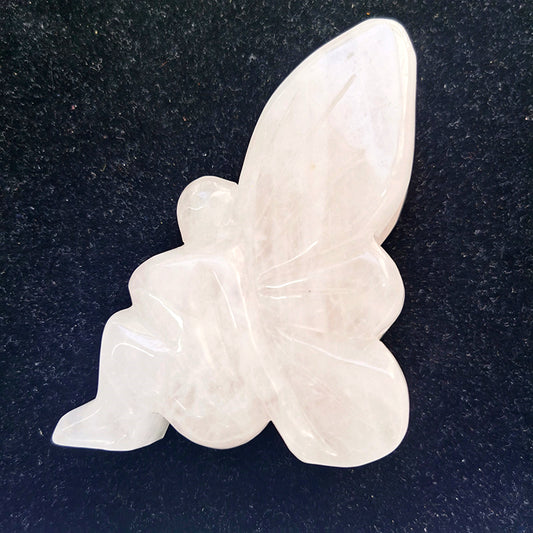 Rose Quartz Butterfly Fairy